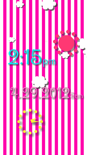 फ्री मौसम फ्लो घड़ी