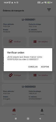 Entregas LIFE Screen 3