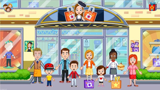 My Town: Shopping Mall Game Screenshot