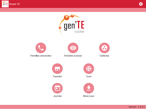Android application Tab'TE screenshort