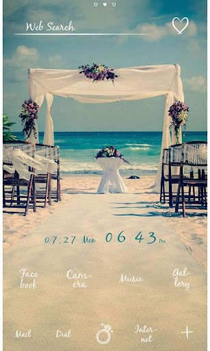 Cute Theme-Beach Wedding- Screen 2