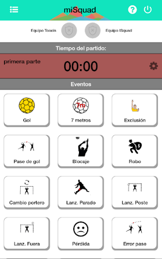 Android application iSquad PDC screenshort