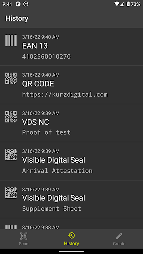 Code Scan Screen 3