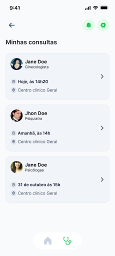 Android application ICA Mais Saúde screenshort