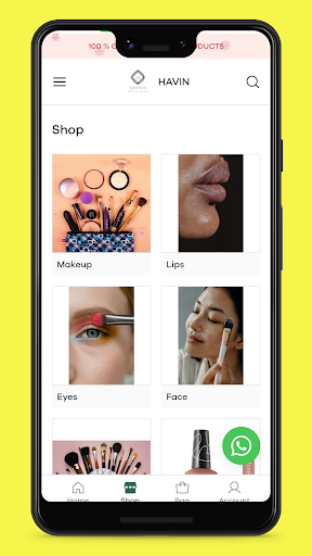 Havin -Shop Now Screen 3