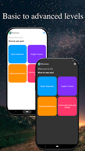 Android application eGrammar Pro screenshort