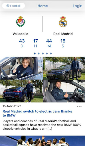 Android application Madridista News screenshort