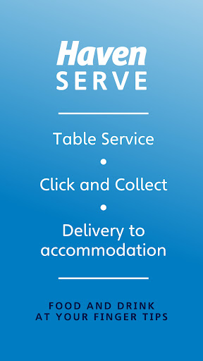 Android application Haven Serve screenshort