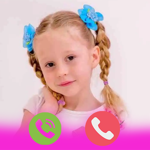 Like Nastya Fake Call & Video logo