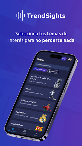 Android application TrendSights screenshort