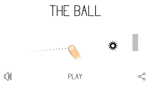 Android application The Ball screenshort