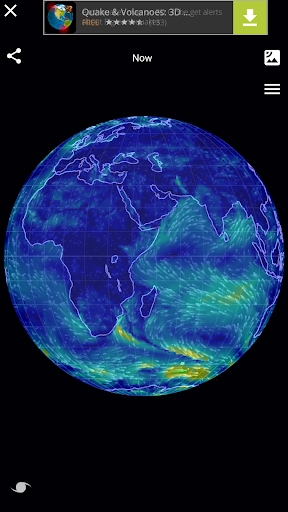 Wind Map Hurricane Tracker, 3D screenshot 1