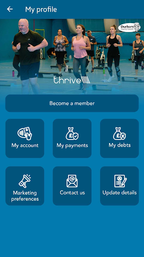 thrive leisure Screen 2