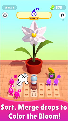 Android application Bloom Blast - Coloring Puzzle screenshort