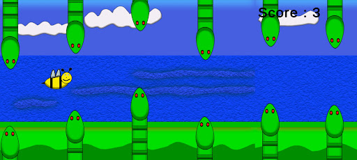 Android application Crazy Bee screenshort