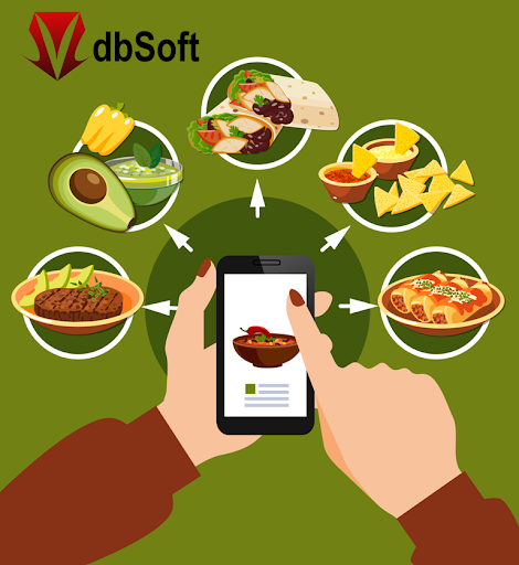 Android application dbSoft Online Delivery Demo screenshort