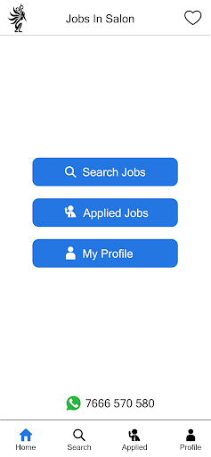 JobsInSalon Screen 2