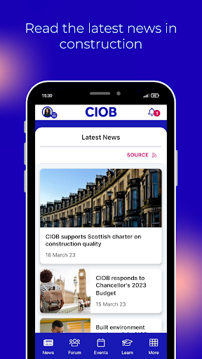 CIOB Connect Screenshot 4 - AppWisp.com