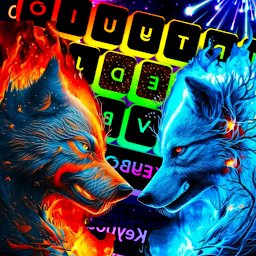 Icon image Fire Wolf Keyboard Theme
