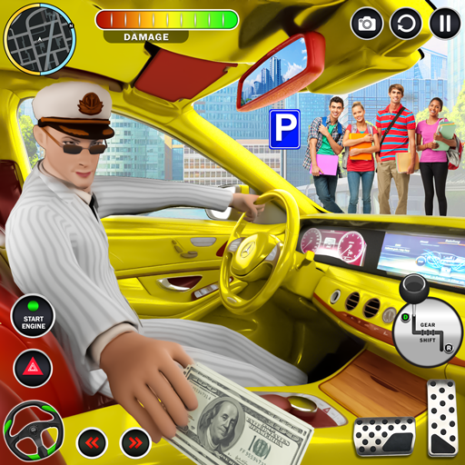 Parking Car Driving School Sim