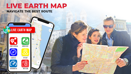 Earth Map Live GPS Navigation