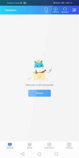 Android application HiviewIOTplus screenshort