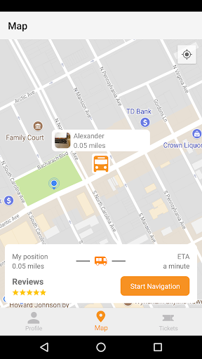 Jitney Surfer Screen 2