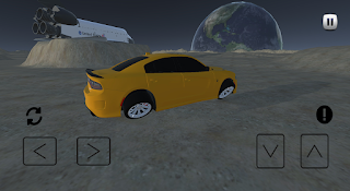 Space Car Charger Drag Racing - Screenshot 3