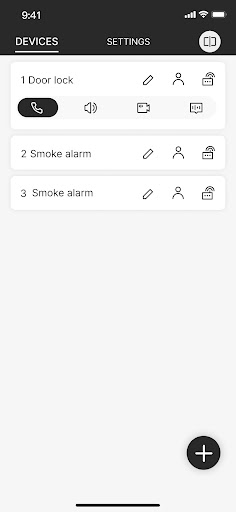 Android application WH Control screenshort