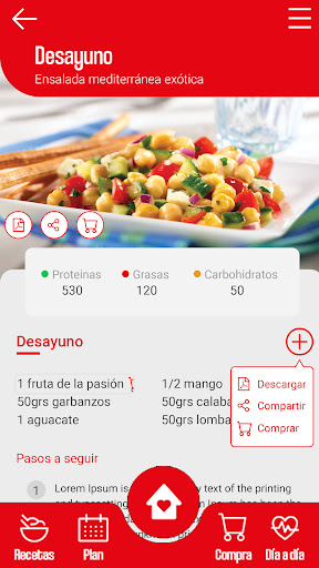 Nutrimeal Screen 2