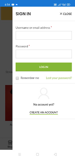 Android application Ngb screenshort