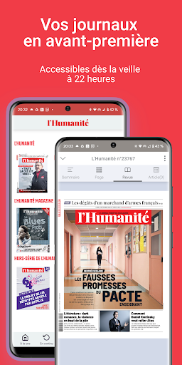 LHumanité - Le journal Screen 3