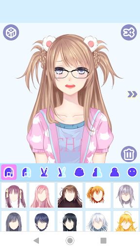 Cute Anime Avatar Factory Screenshot 2 - AppWisp.com