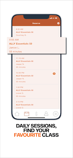 Android application Ally SG screenshort