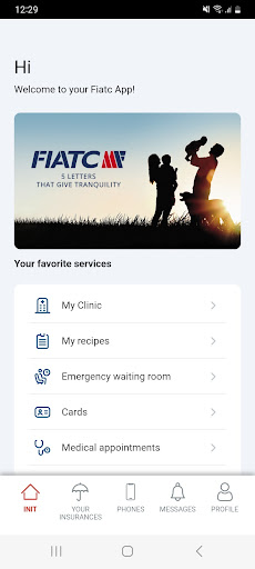 Android application FIATC Seguros screenshort