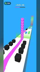 Cube Color Racer : Stack 3D
