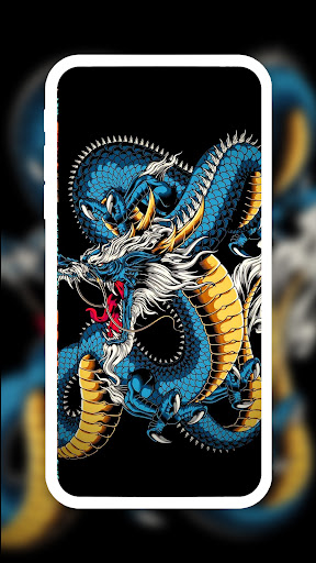 Android application Dragon Realm Wallpaper screenshort