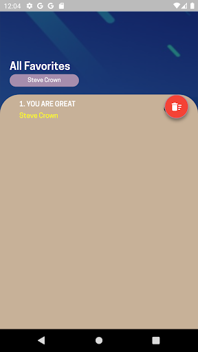 Steve Crown gospel lyrics Screen 3