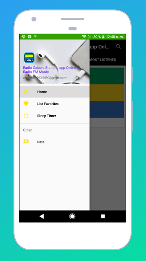 Android application Radio Gabon + Radio Gabon FM screenshort