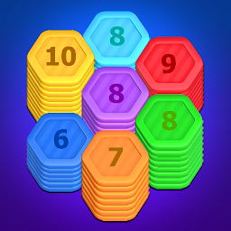 ヘキサスタック: 並べ替えゲーム Mod Apk
