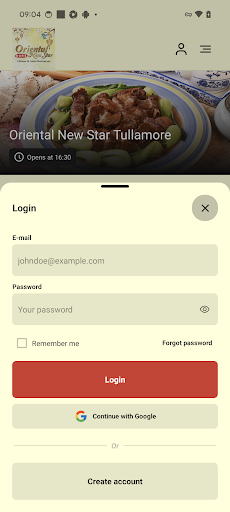 App screenshot