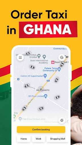 Android application OGB Ride: Affordable Cab Rides screenshort