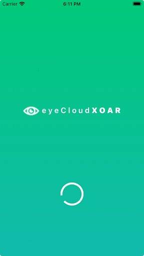 Android application eyeCloudXOAR screenshort