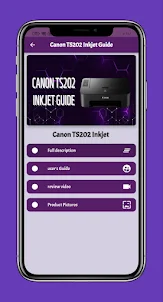 Canon TS202 Inkjet Guide
