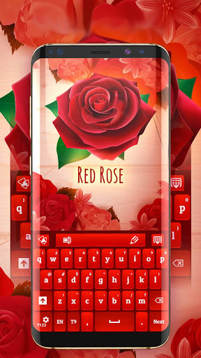 Red Rose Keyboard 2023 Screenshot 1 - AppWisp.com