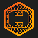 Hexanet - набор неоновых значков