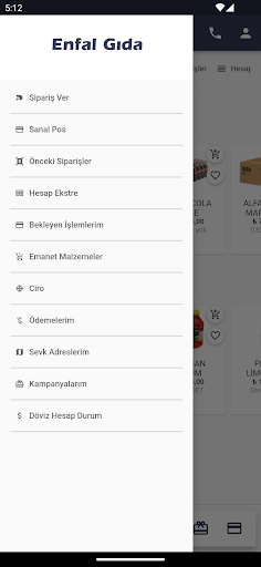 Enfal Gıda Screen 2