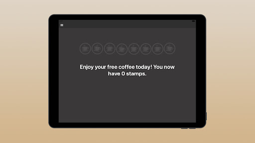 Coffee Stamp Screen 3