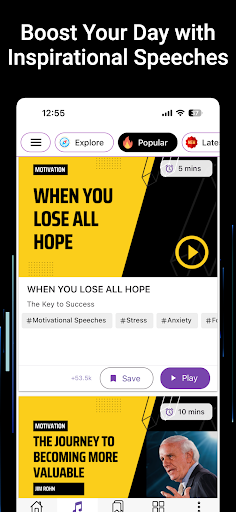 Screenshot of Motivational Quotes - Daily