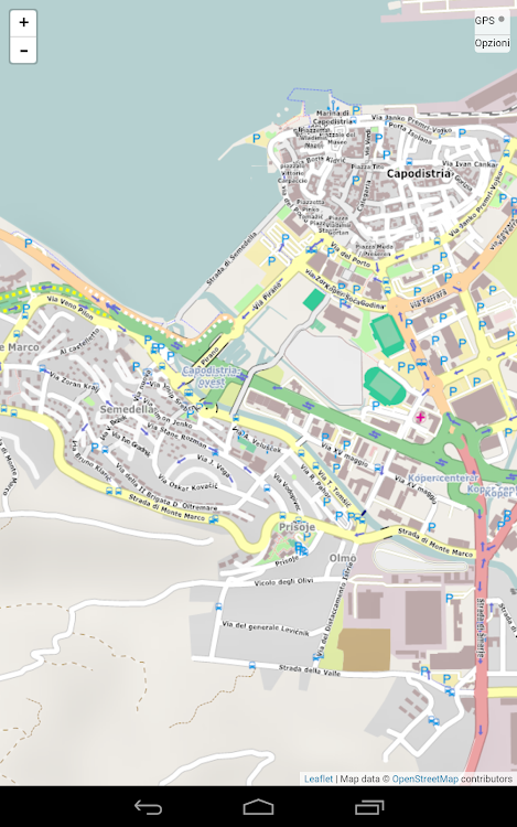 Map of Capodistria - 1.17 - (Android)